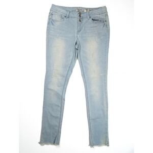 Indigo Rein Anklet Skinny Fit Blue Stone Wash Denim Jeans Women's Size 13